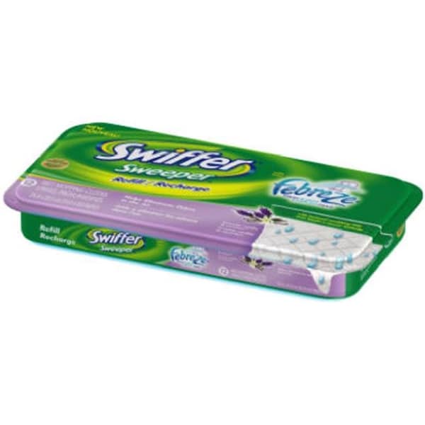 Swiffer 15845 Wet Febreze; 12 Count